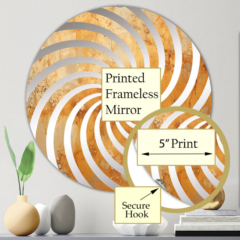 Cohlton Circle Mirror, 23.6" x 23.6"