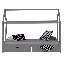 Raleigh 2 Drawer Solid Wood House Beds-1905171639