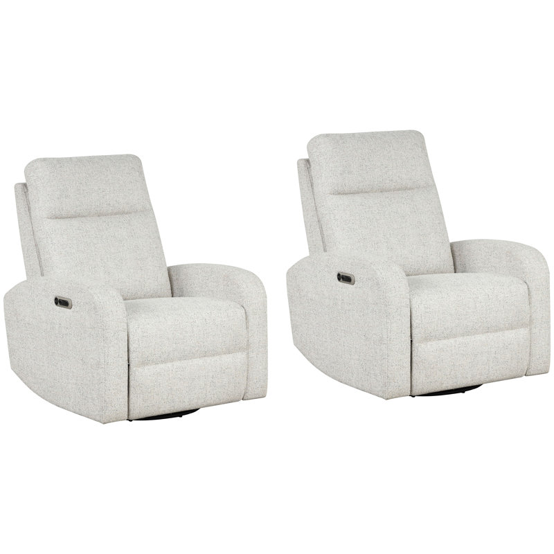 Fauteuil inclinable rembourré Anakaren, Quartz de beauté naturelle