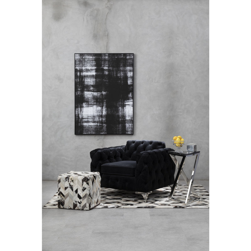 Oden Velvet Armchair