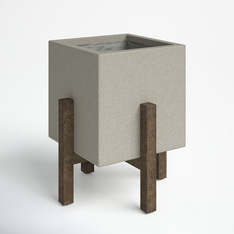Habra Square Standing Pot Planter