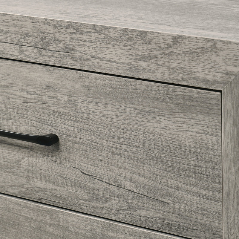 Commode de rangement contemporaine, Gris