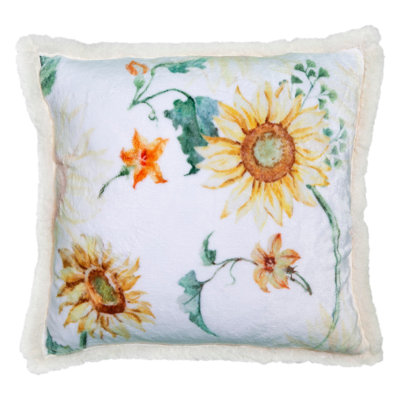  Polyester Throw Square Pillow Cover & Insert