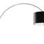 Bradham 209cm Chrome Plated Arched Floor Lamp