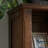Nut-brown Rectangular Solid Wood desk-1414135563