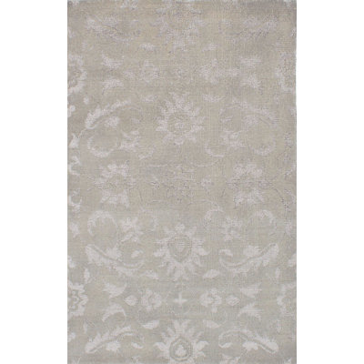 Fjoralba One-of-a-Kind 4'11" X 7'9" 2010s Area Rug in Gray