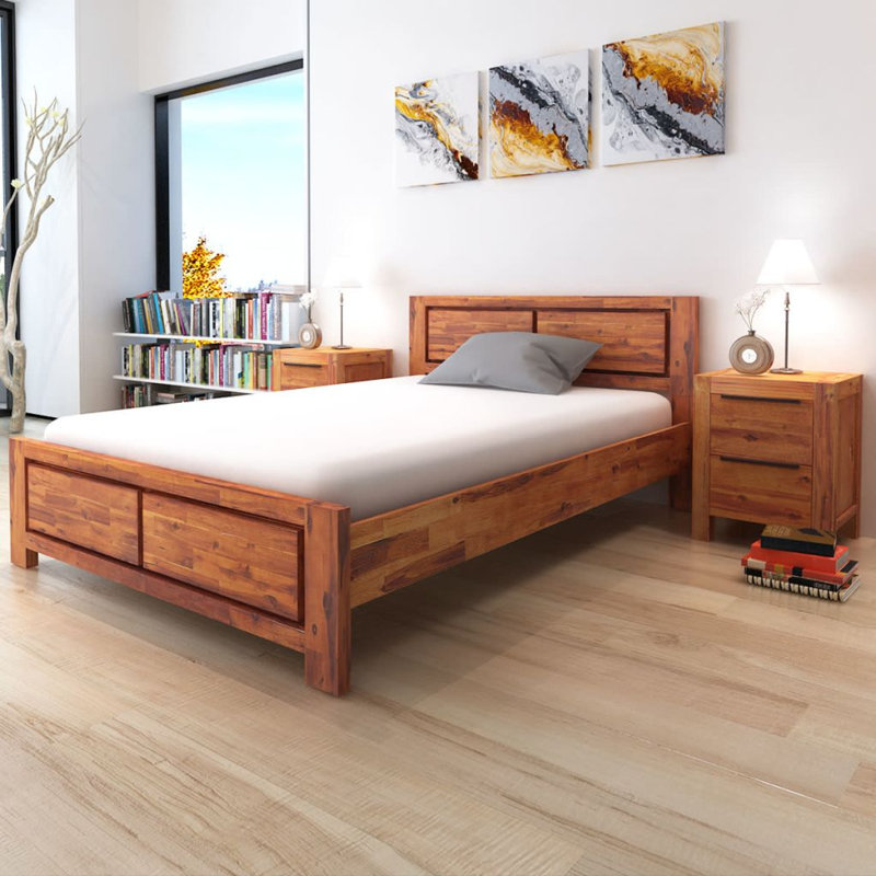 Albert Solid Wood Piece Bedroom Set, European Double (140 x 200cm)	
