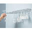 Wall Mounted Wine Glass Rack in Chrome