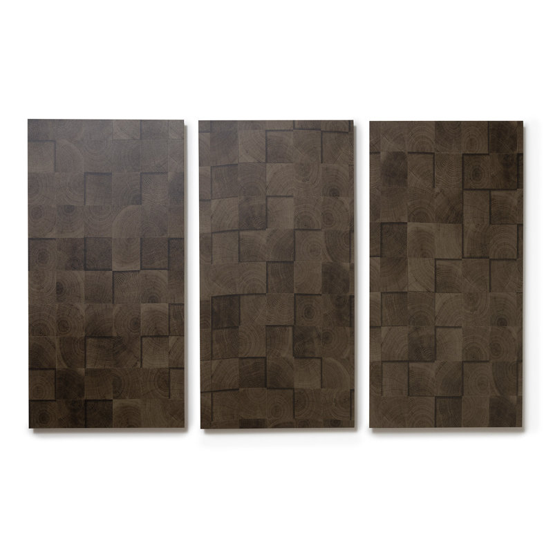GlueCore Fab 28mil x 12" W x 24" L Adhesive Vinyl Tile Flooring, Burnt Block
