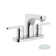 Identity Centerset Faucet with Push Pop Drain