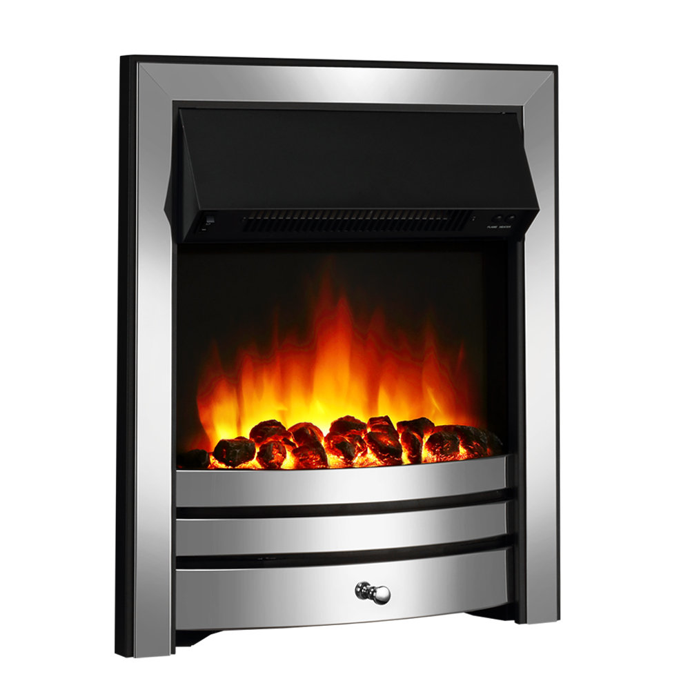 Meadow Castleton Fires & Fireplaces 129.54cm W Electric Fireplace with 6824.28 BTU