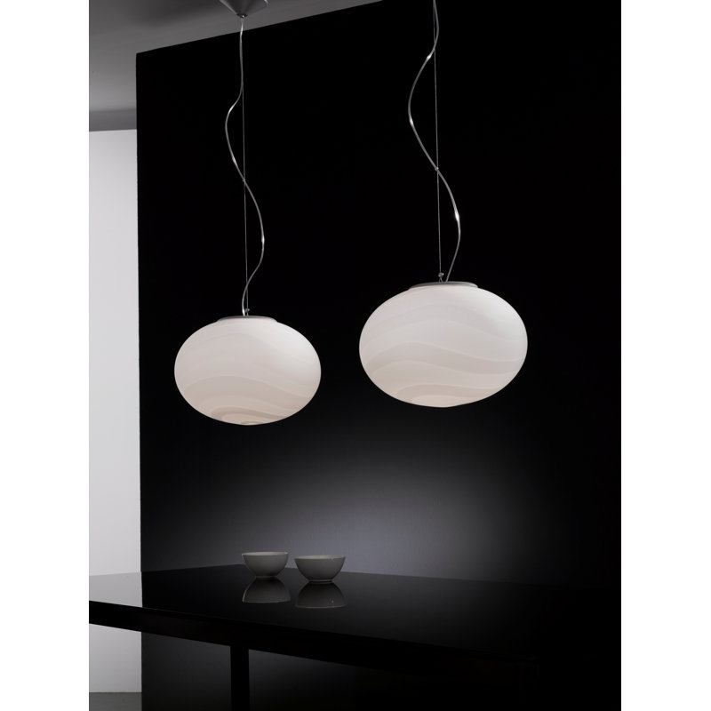 Alice 1 - Light Light Grey Pendant, 35 cm