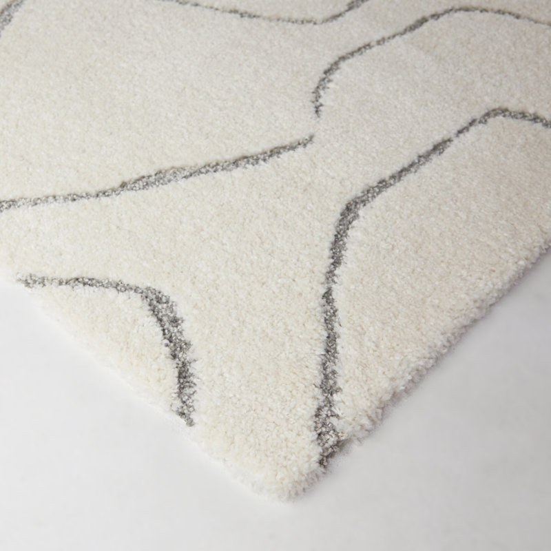 Tapis gris Hynes, Rectangle 5 pi 3 po x 7 pi