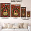 «Mariachi» Guitare de couleur populaire I - Toile tendue avec galerie Fiesta-887645173-887645168