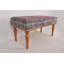 Banc à motif floral, banc Oushak, banc repose-pieds, banc rembourré, banc tapis turc, banc Kilim, banc de décoration intérieure, banc fabriqué à la main-404687242-421994409