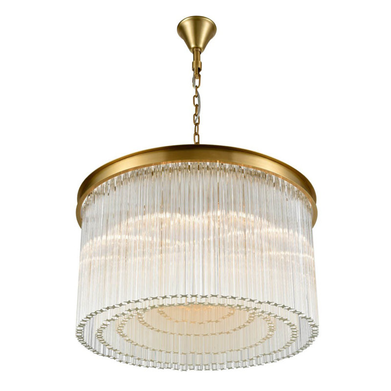 Lustre 15 lumières Zevon, Doré