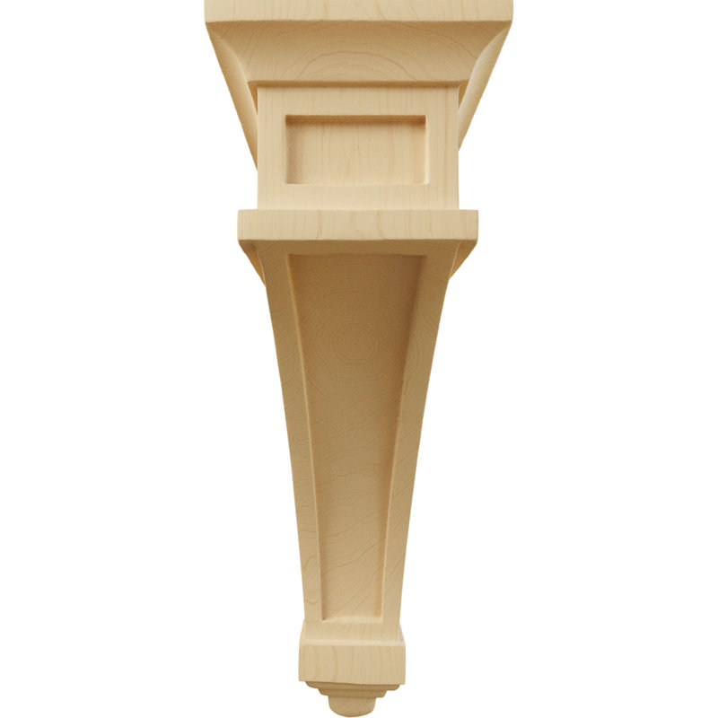 Alder Wood 4.5" x 10" x 13.75" Arlington Corbel