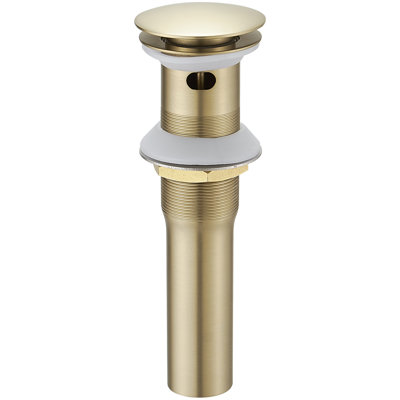 Drain escamotable de lavabo de salle de bain l 8,14 po Oui