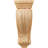 3 1/2"W x 4"D x 7"H Small Classical Corbel, Alder (4-Pack)-91124188-120234204