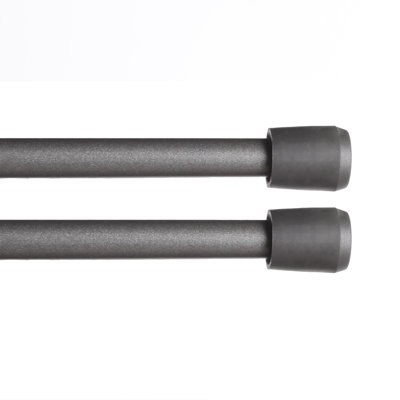 Wayfair Basics Bryd Spring Tension Rod, Adjustable Length, 7/16" Dia. Steel Tube