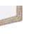 Rectangle Cornhusk Mirror in Linen White-108306182