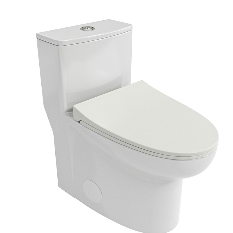 Toilette en céramique à double chasse avec une durabilité durable et une fonction de chasse stable