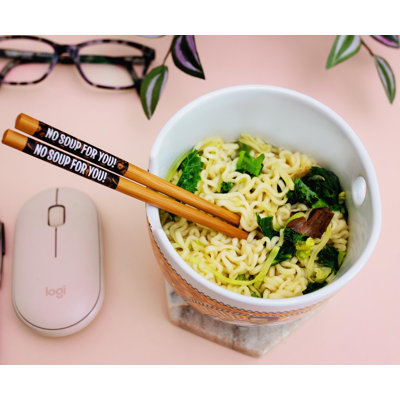 Seinfeld "no Soup For You" 20-ounce Ramen Bowl And Chopstick Set