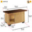 Wood Portable Dog House-88709285