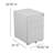 Stephana 3-Drawer Locking Mobile Vertical Filing Cabinet-1021691054