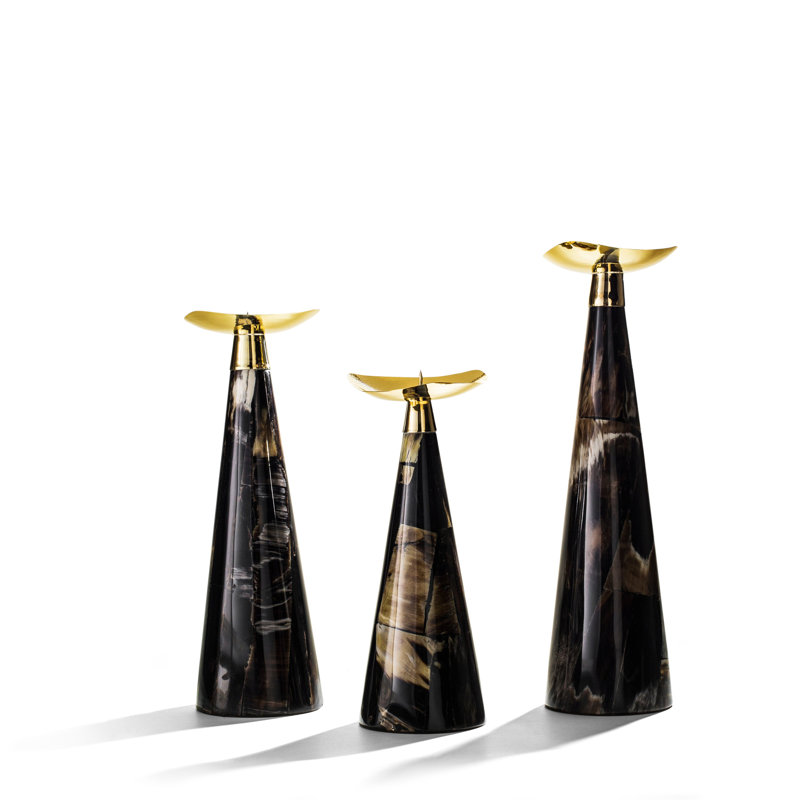 Candelabra, Gold/Brown