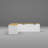 L-Shaped Corner Storage Bench With Flip-Top Lid - White & Natural Wood Finish