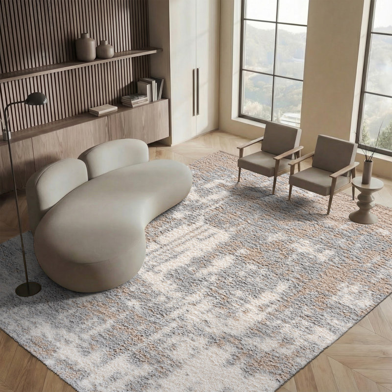 Sandalia Performance Abstract Rug, Rectangle 8' x 10'