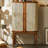 Modern Nut-Brown Solid Wood Sideboard