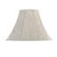 Abat-jour cloche en lin gris clair