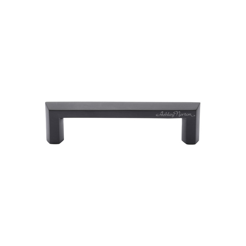 Hex Profile Cabinet Bar Pull, Polished Nickel, 4"