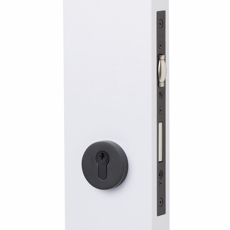 Stainless Steel Push/Pull Plate, Flat Black