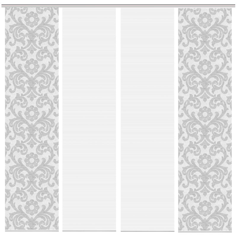 Gadd Semi Sheer Curtain Panel Pair