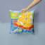 Coussin décoratif intérieur/extérieur grand orange chats pour la pêche