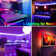 65.6FT Waterproof RGB LED Light Strip W/ Remote Control Under Cabinet Strip Light Custom DIY Colour