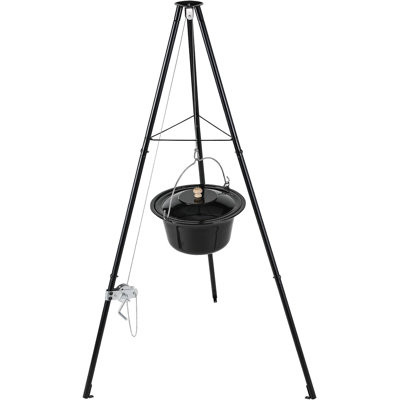 LIFERUN 10 L Non-Stick Stainless Steel Pot Set