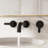 Wall Mounted Optional 2-handle Bathroom Faucet