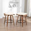 Tabouret pivotant à 360 ° en similicuir Federica-1009843946