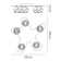 Clarabella 5-Light 110cm Flush Mount
