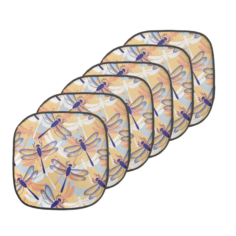 Coussin de siège papillon