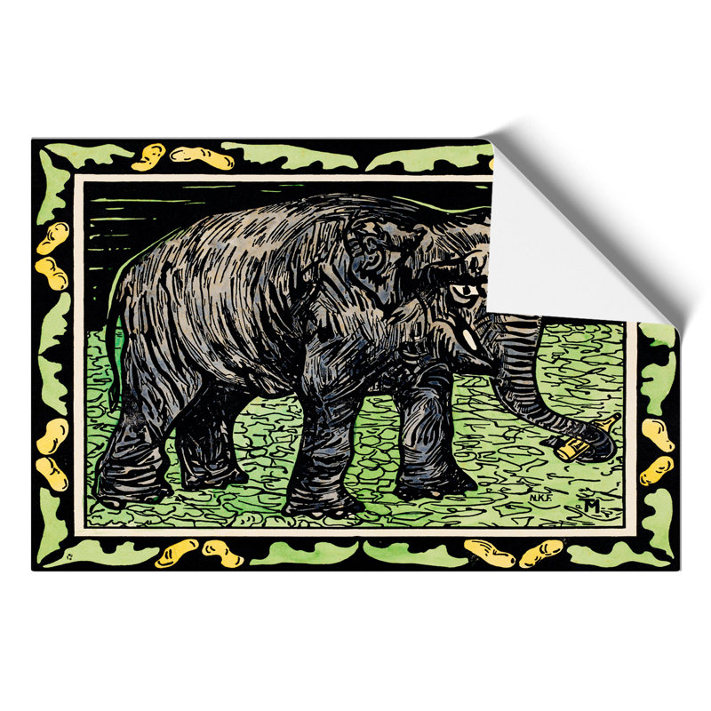 Elephant by Theo van Hoytema - Frameless Print, 21cm H x 30cm W x 0.1cm D