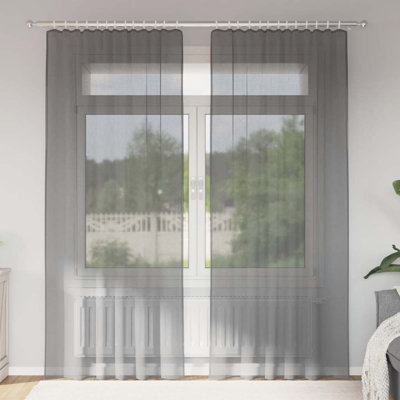 Semi Sheer Curtain Pair