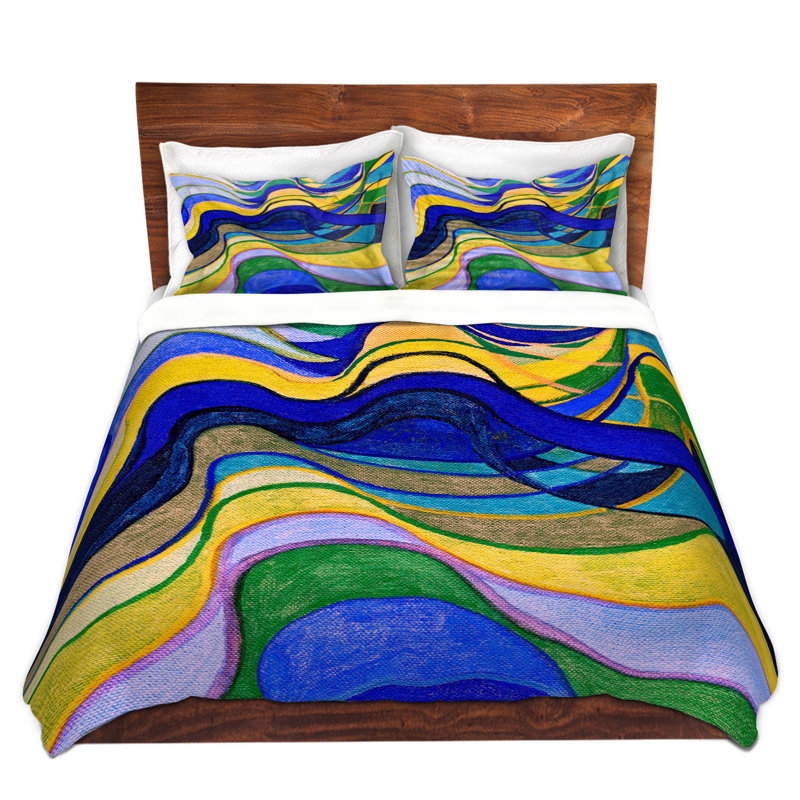 Ensemble de housse de couette en microfibre DiaNoche par Lorien Suarez - Water Series 7