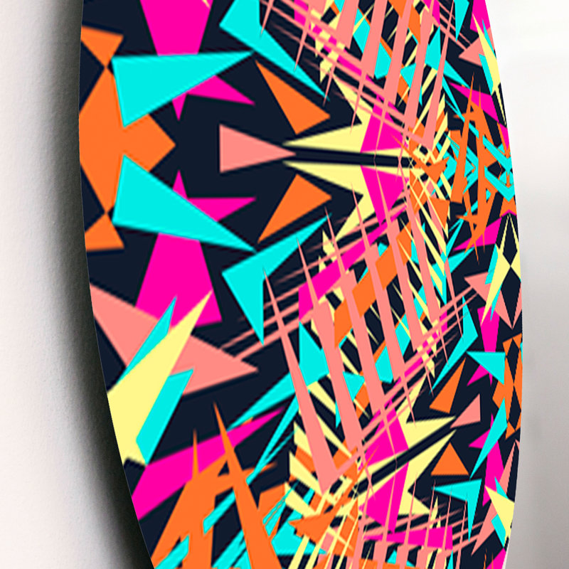 Electro Boho Color Trend - Ensemble de décoration murale bohémienne et éclectique en métal