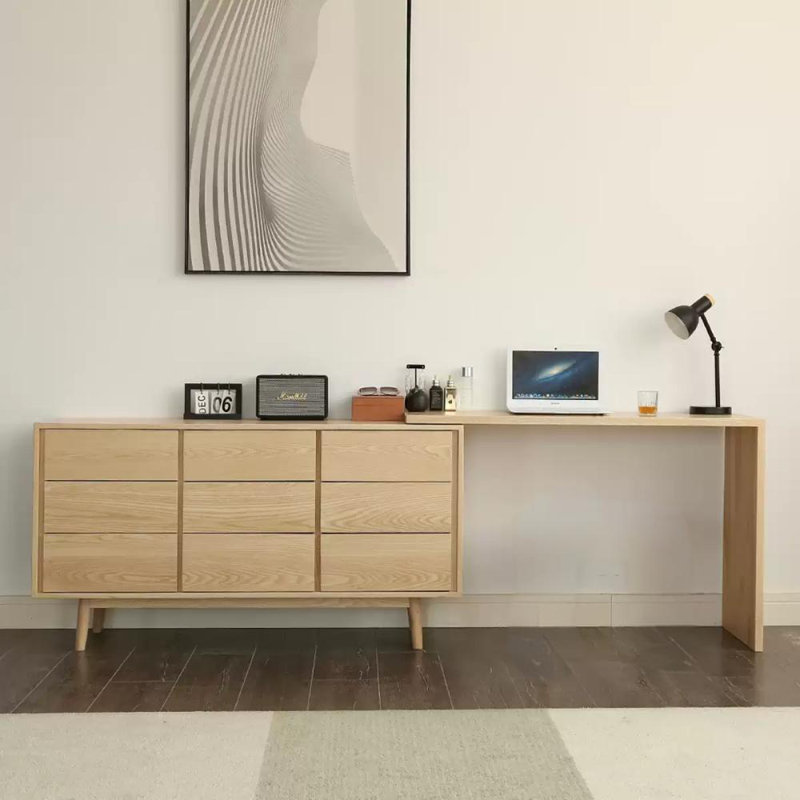 Simple Style Solid Wood Dressing Table