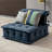Upholstered L-Shaped Sectional Reversible